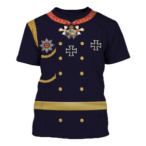General Gerhard von Scharnhorst Cosplay Costume Hoodie, Sweatshirt, T-Shirt, Tracksuit MNP086CS