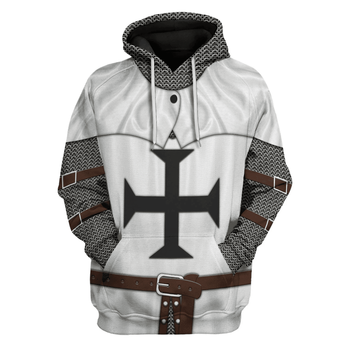 Teutonic Order Knight Hoodie, Sweatshirt, T-Shirt, Costume Tracksuit for Cosplay MNP067CS