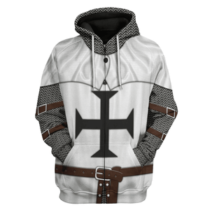 Teutonic Order Knight Hoodie, Sweatshirt, T-Shirt, Costume Tracksuit for Cosplay MNP067CS