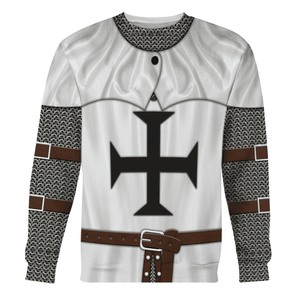 Teutonic Order Knight Hoodie, Sweatshirt, T-Shirt, Costume Tracksuit for Cosplay MNP067CS