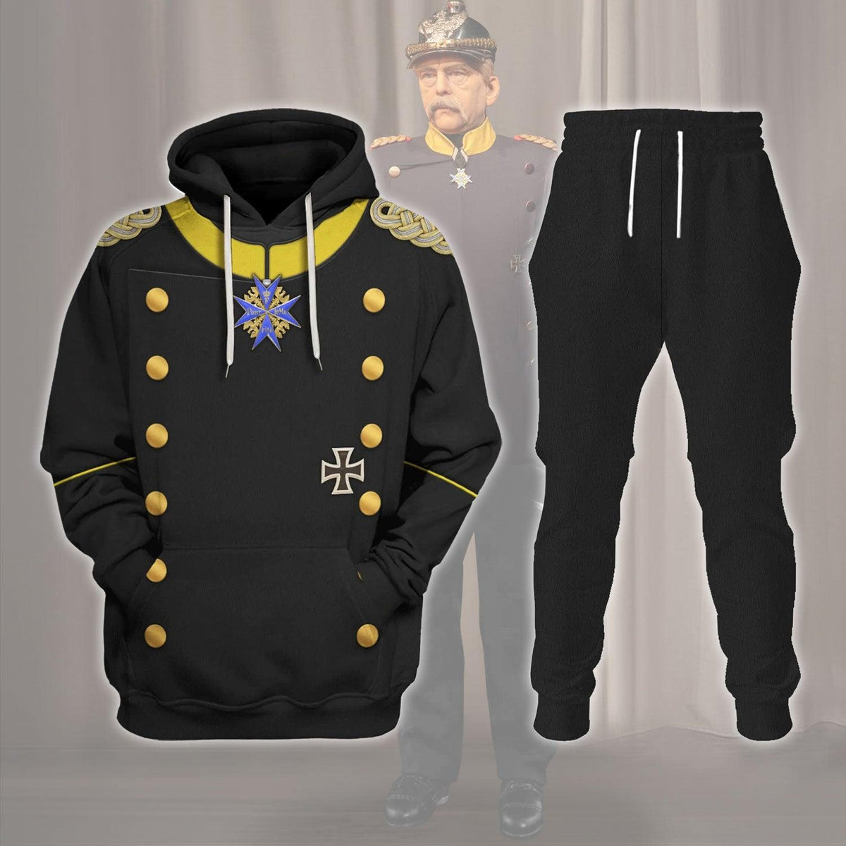 Otto Von Bismarck Prince of Bismarck Cosplay Hoodie, Sweatshirt, T-Shirt, Tracksuit MNP084CS
