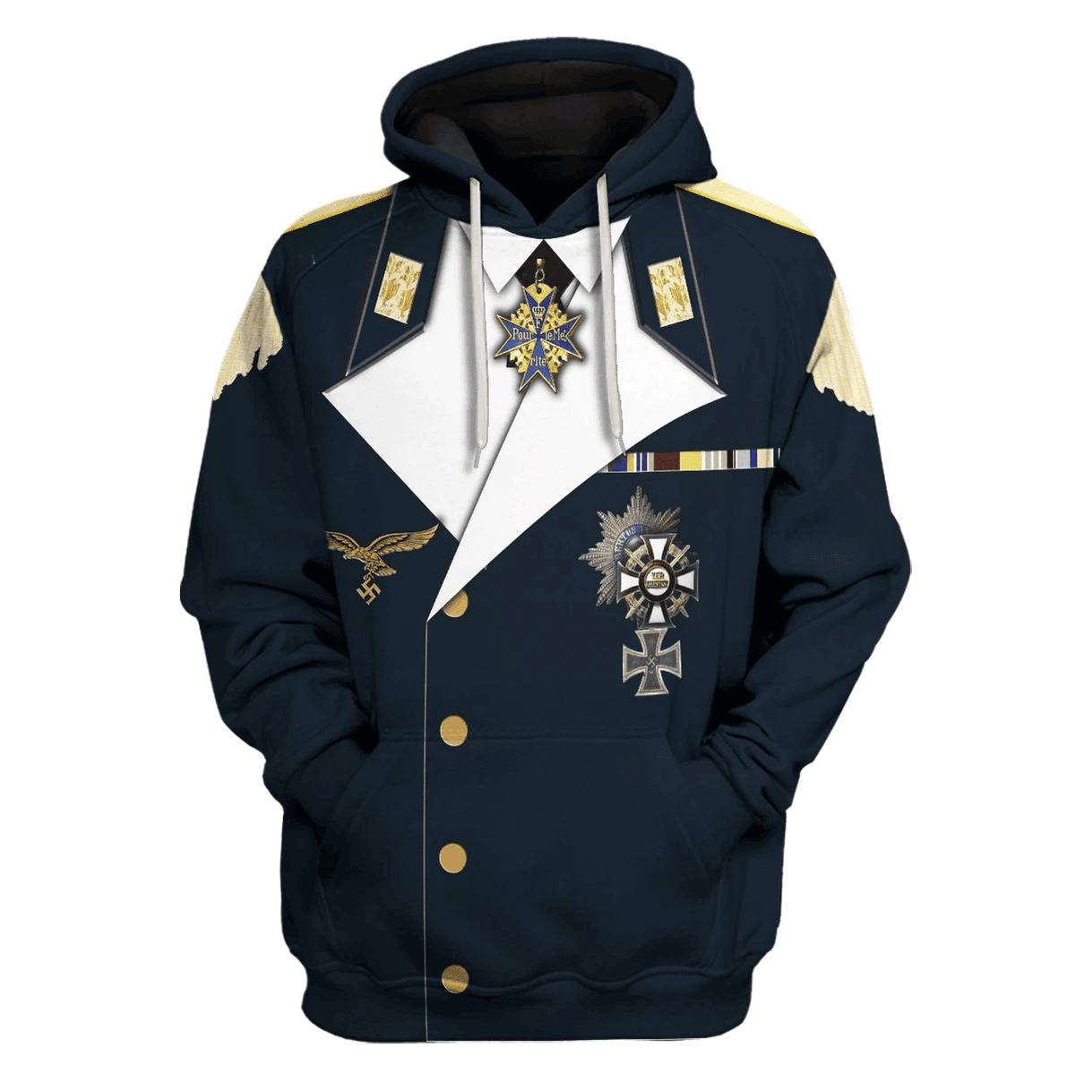 Otto von Stulpnagel Costume Hoodie, Sweatshirt, T-Shirt, Tracksuit for Cosplay MNP081CS