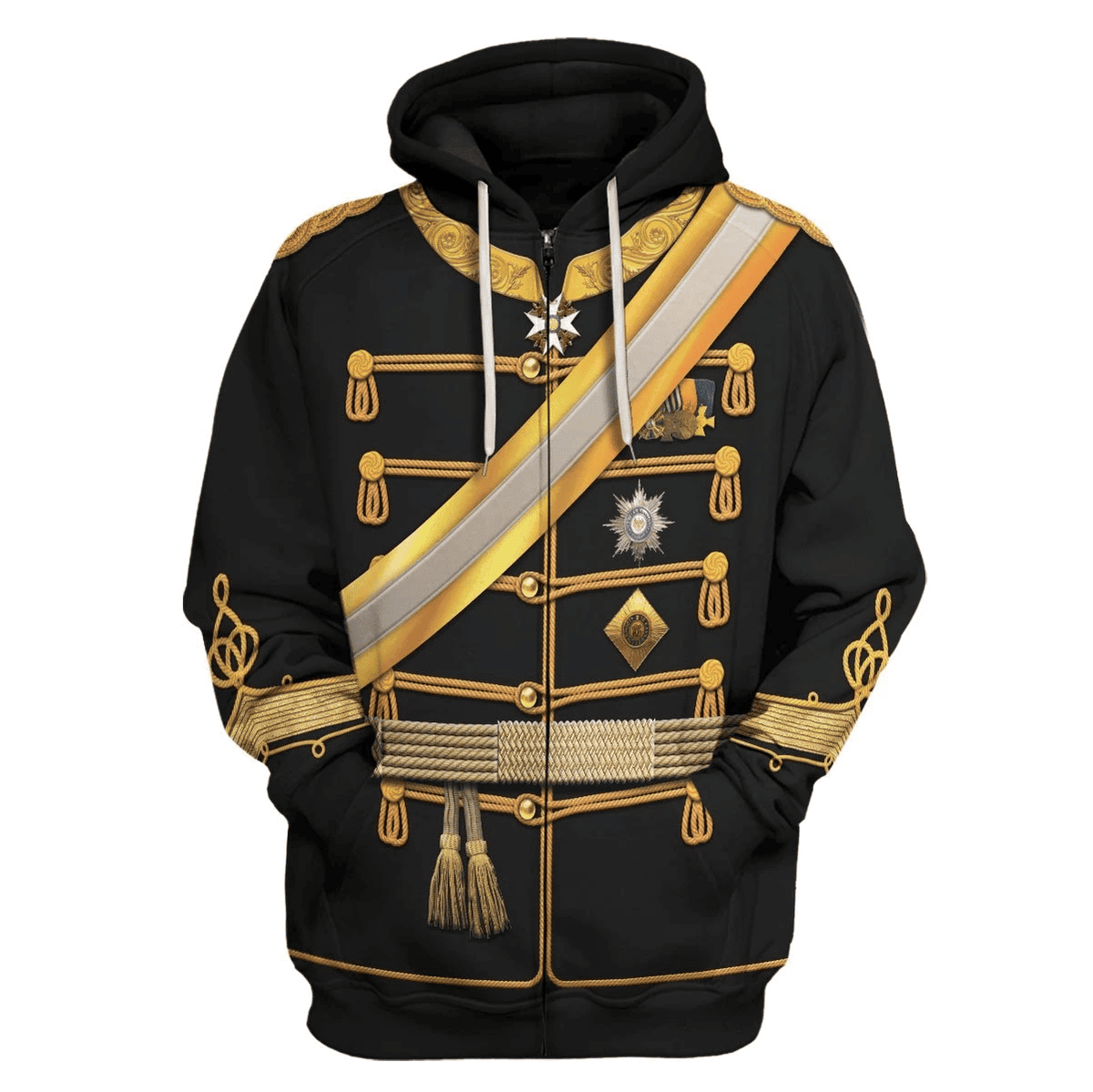 William I German Emperor Costume Hoodie, Sweatshirt, T-Shirt Tracksuit for Cosplay MNP049CS