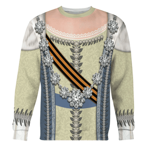 Catherine the Great Hoodie, Sweatshirt, T-Shirt, Costume Tracksuit for Cosplay MNP048CS