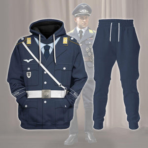 West German Luftwaffe Wachbataillon Soldier Costume Hoodie, Sweatshirt, T-Shirt, Tracksuit MNP040CS