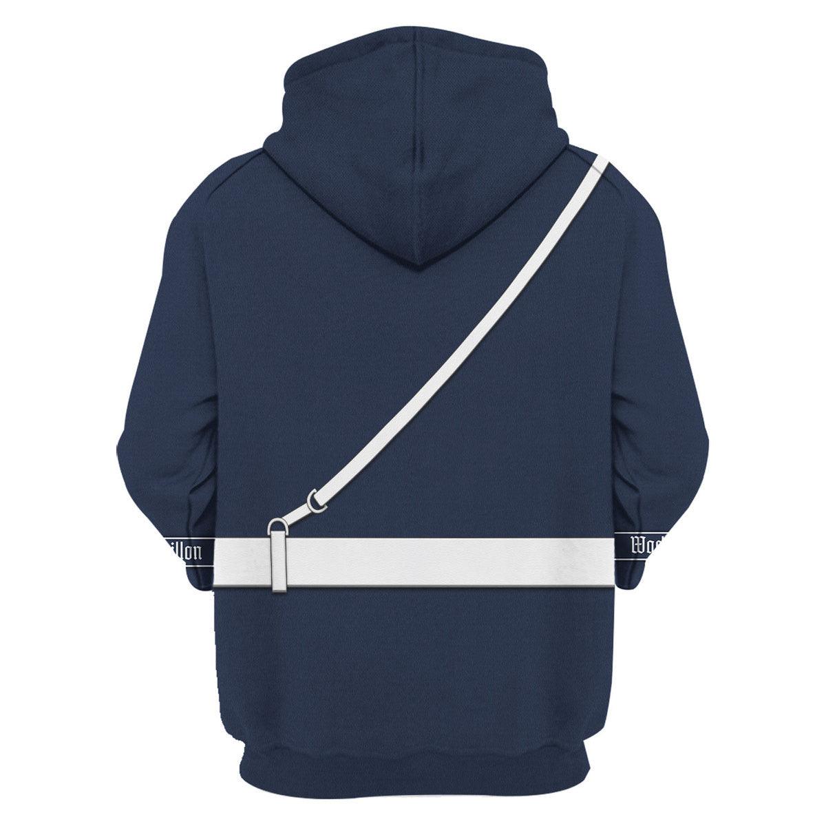 West German Luftwaffe Wachbataillon Soldier Costume Hoodie, Sweatshirt, T-Shirt, Tracksuit MNP040CS