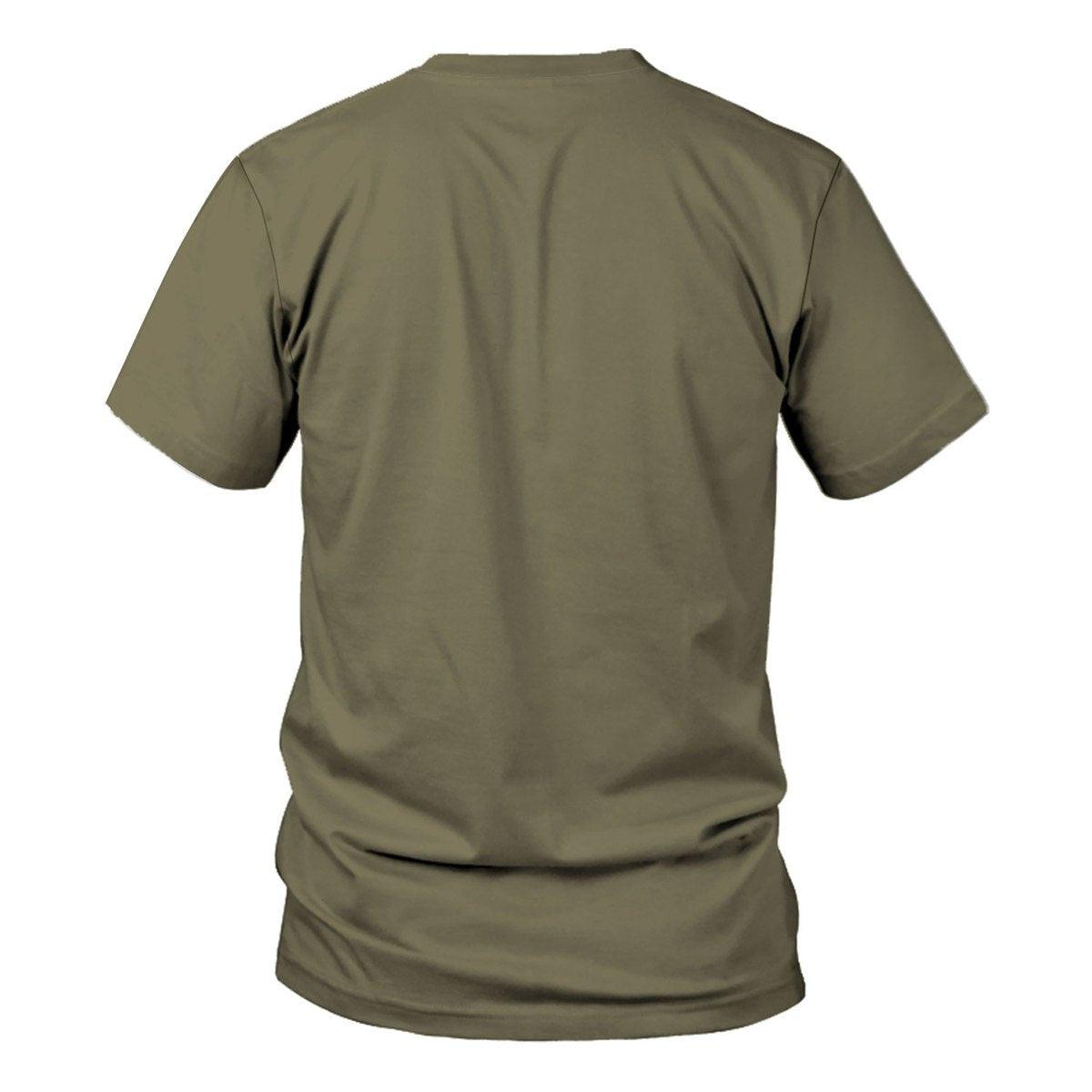 Afrikakorps Officer Costume Hoodie, Sweatshirt, T-Shirt, Tracksuit for Cosplay MNP047CS