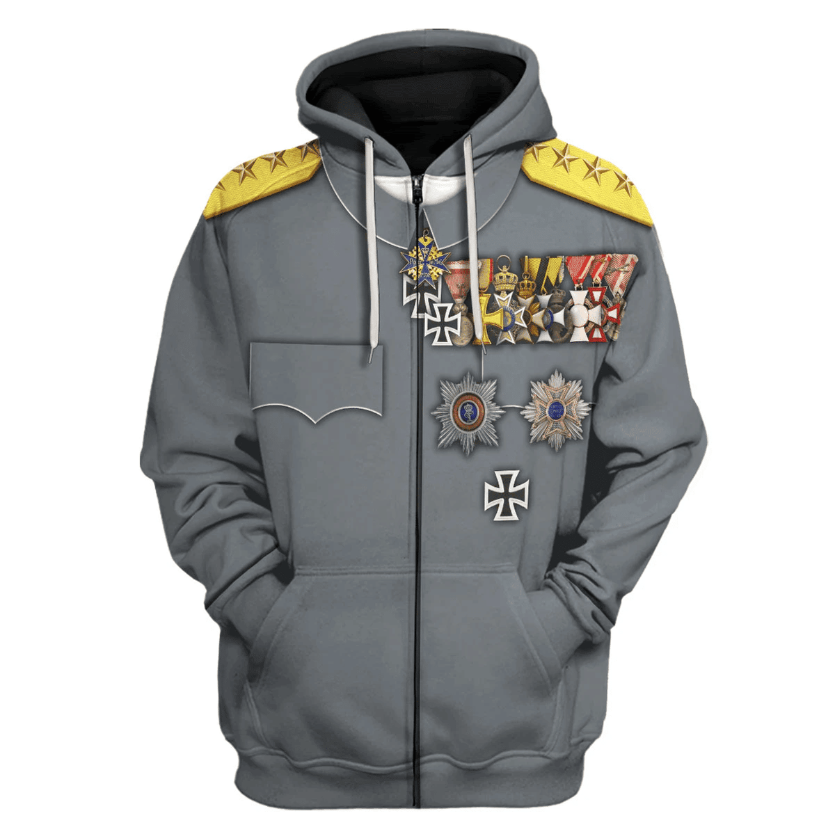 Erich Ludendorff German General Costume Hoodie, Sweatshirt, T-Shirt, Tracksuit for Cosplay MNP039CS