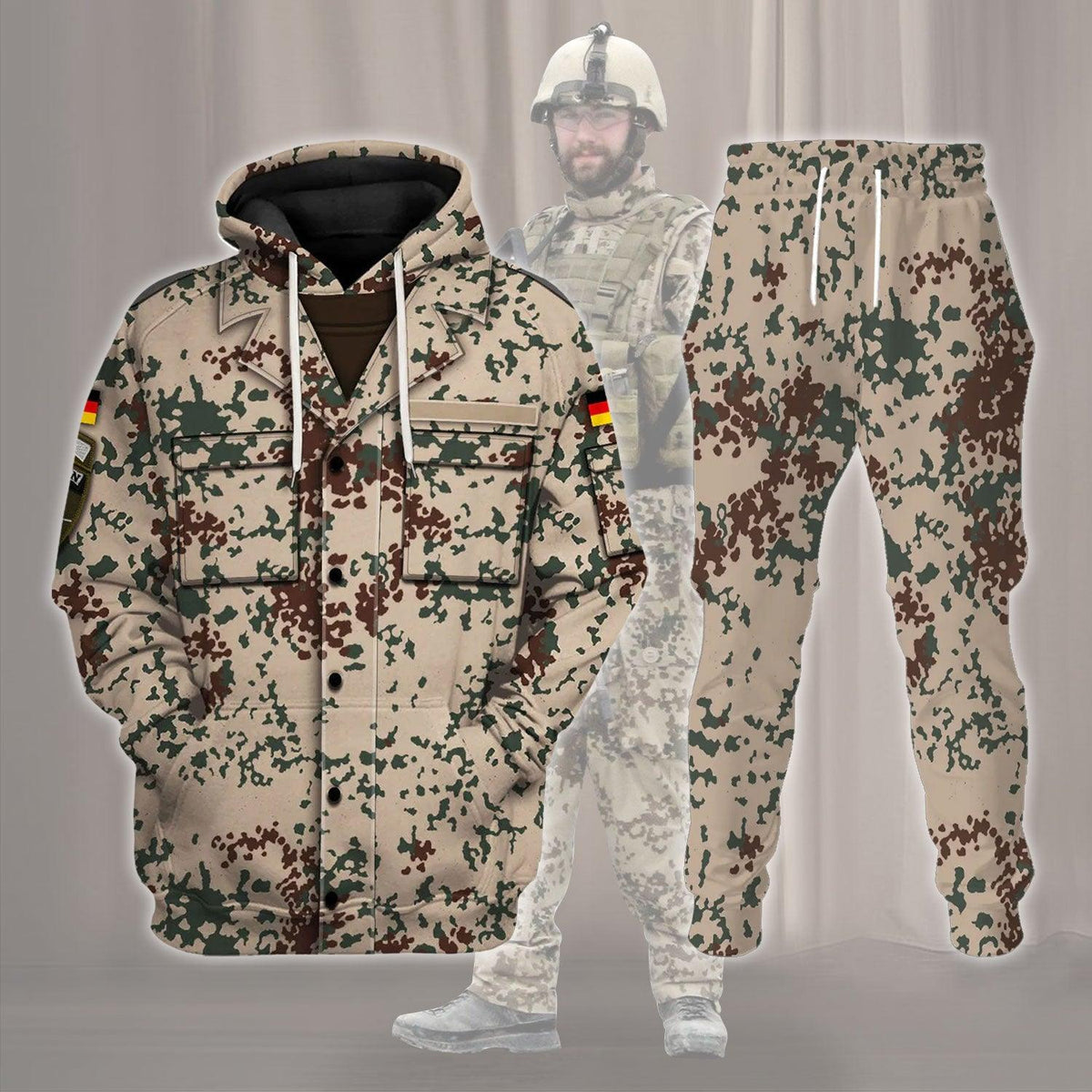Bundeswehr Afghanistan Military Costume Hoodie, Sweatshirt, T-Shirt, Tracksuit MNP045CS