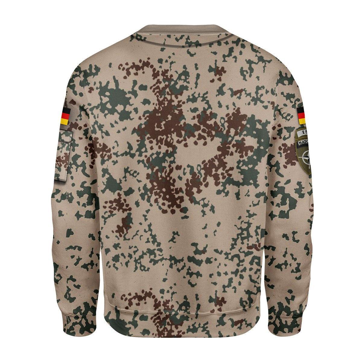 Bundeswehr Afghanistan Military Costume Hoodie, Sweatshirt, T-Shirt, Tracksuit MNP045CS