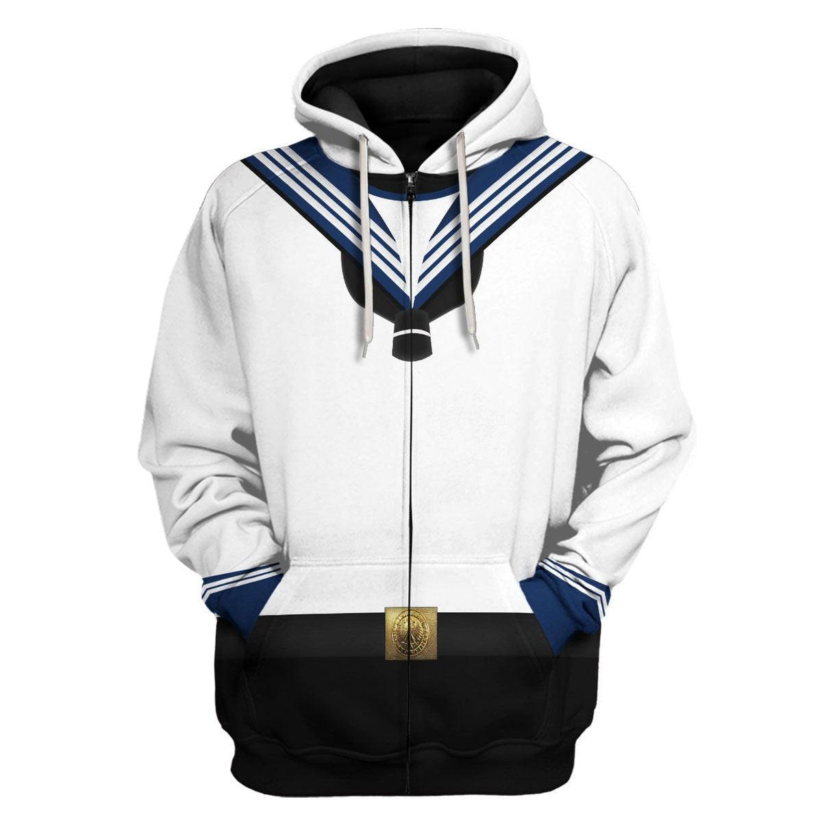 Wachbataillon Navy Uniform Costume Hoodie, Sweatshirt, T-Shirt, Tracksuit for Cosplay MNP029CS