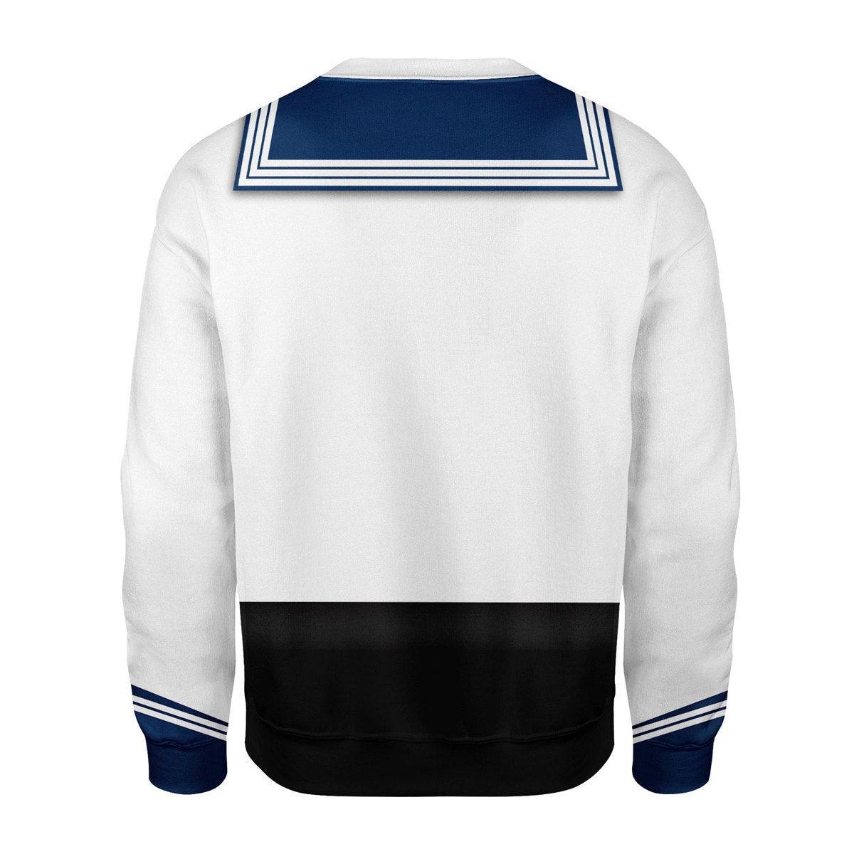 Wachbataillon Navy Uniform Costume Hoodie, Sweatshirt, T-Shirt, Tracksuit for Cosplay MNP029CS