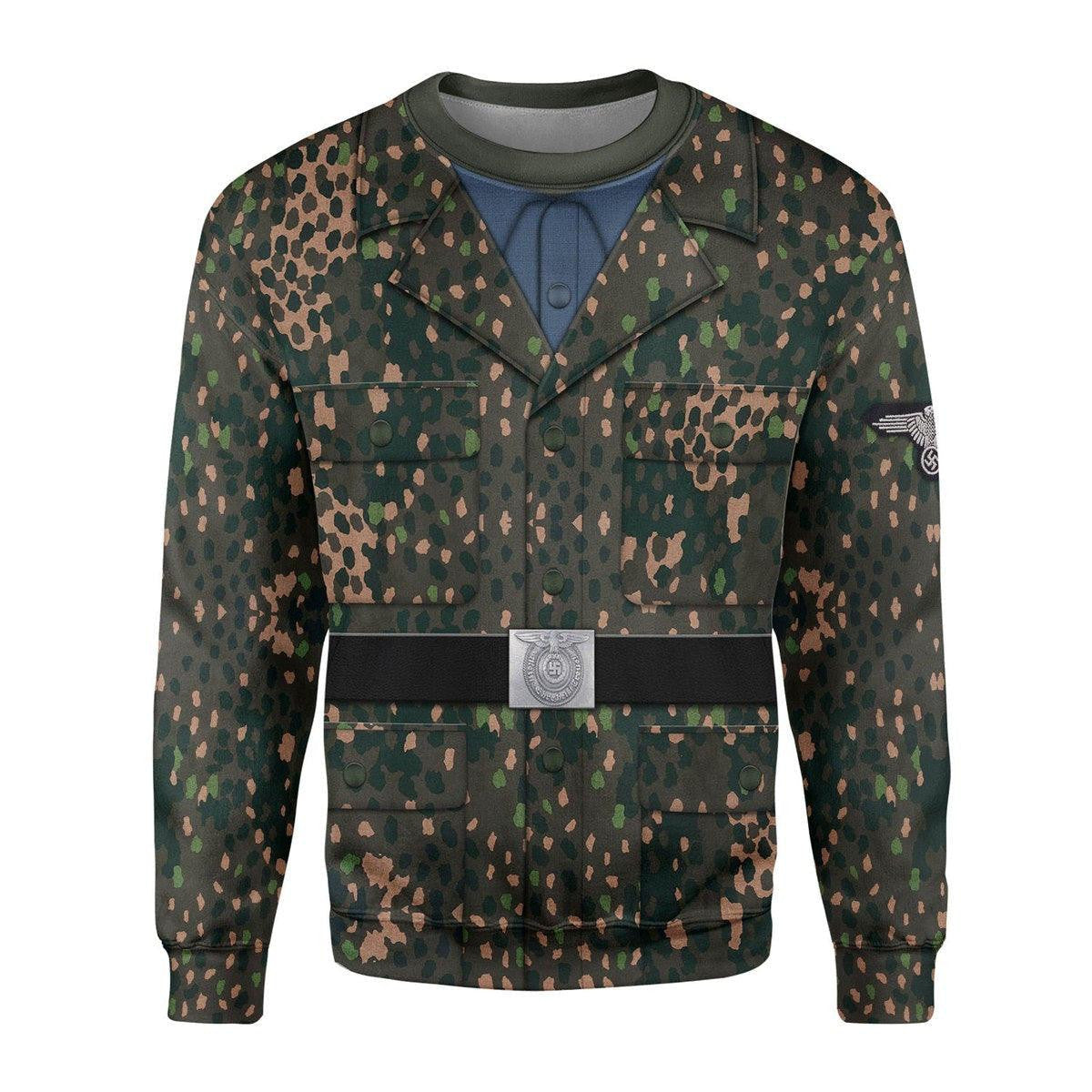 Herringbone Twill Pea Dot Pattern Costume Hoodie, Sweatshirt, T-Shirt, Tracksuit MNP023CS