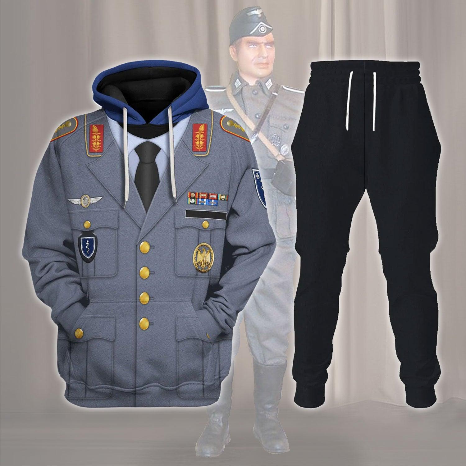 Ulrich Baumgartner Joint Medical Service German Army Costume Hoodie, Sweatshirt, T-Shirt, Tracksuit MNP061CS