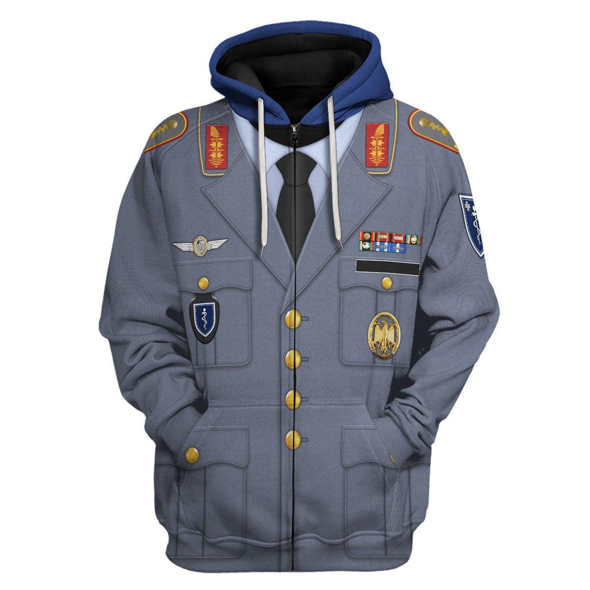 Ulrich Baumgartner Joint Medical Service German Army Costume Hoodie, Sweatshirt, T-Shirt, Tracksuit MNP061CS