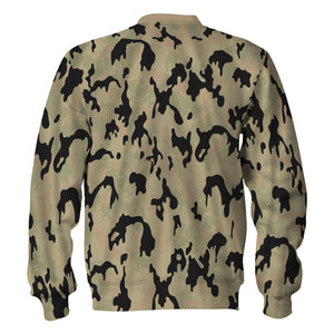German Leibermuster Faded Version Two Camo Hoodie, Sweatshirt, T-Shirt for Cosplay Costume MNP028CS