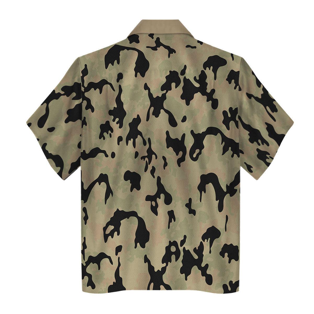 German Leibermuster Faded Version Two Camo Hoodie, Sweatshirt, T-Shirt for Cosplay Costume MNP028CS