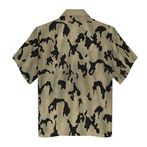 German Leibermuster Faded Version Two Camo Hoodie, Sweatshirt, T-Shirt for Cosplay Costume MNP028CS