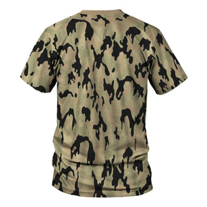 German Leibermuster Faded Version Two Camo Hoodie, Sweatshirt, T-Shirt for Cosplay Costume MNP028CS