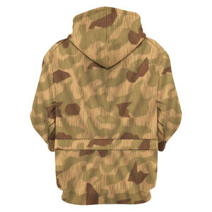 Sumpftarnmuster Swamp Pattern German World War Camouflage Hoodie, Sweatshirt, T-Shirt, Tracksuit for Cosplay Costume MNP038CS