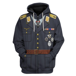 Ritter Von Greim Cosplay Costume Hoodie, Sweatshirt, T-Shirt, Tracksuit MNP037CS