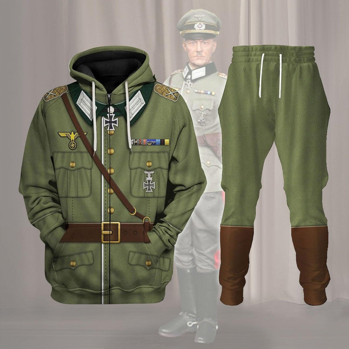 Gerd Von Rundstedt German Military Officer Costume Hoodie, Sweatshirt, T-Shirt Tracksuit MNP016CS