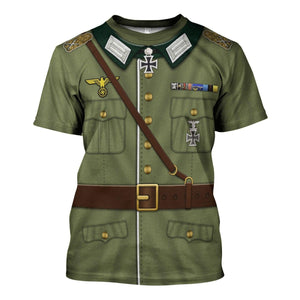 Gerd Von Rundstedt German Military Officer Costume Hoodie, Sweatshirt, T-Shirt Tracksuit MNP016CS