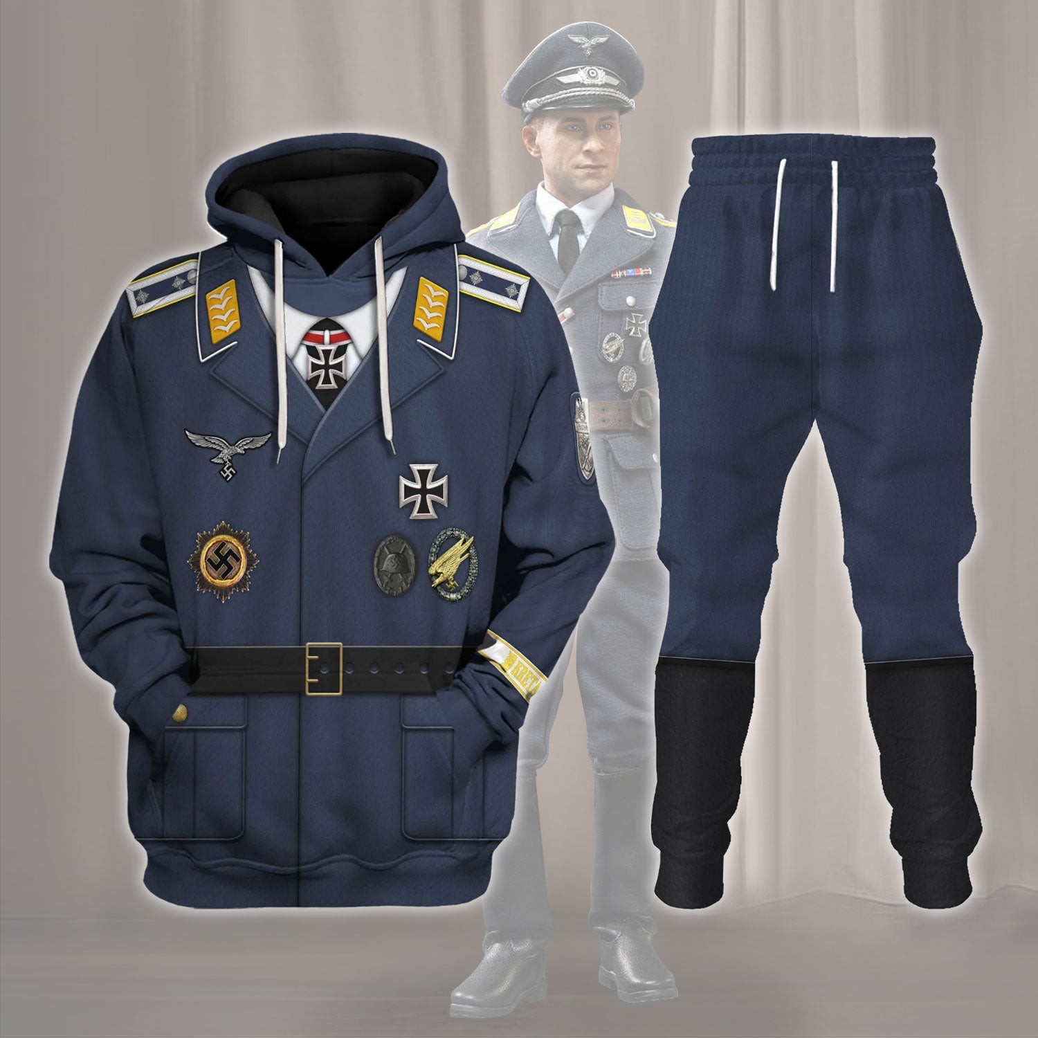 World War Two Ernst Germer Cosplay Hoodie, Sweatshirt, T-Shirt, Tracksuit MNP018CS