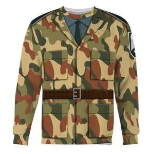 West German Border Guard Costume Hoodie, Sweatshirt, T-Shirt, Tracksuit for Cosplay MNP077CS