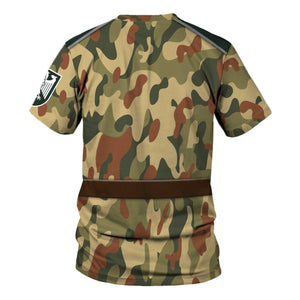West German Border Guard Costume Hoodie, Sweatshirt, T-Shirt, Tracksuit for Cosplay MNP077CS