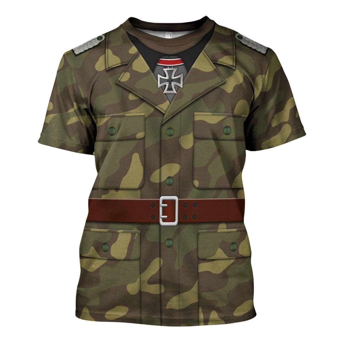 Italian Camouflage Military Costume Hoodie, Sweatshirt, T-Shirt, Tracksuit for Cosplay MNP026CS