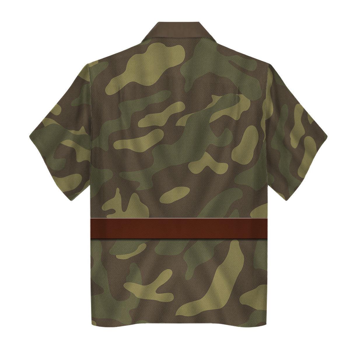 Italian Camouflage Military Costume Hoodie, Sweatshirt, T-Shirt, Tracksuit for Cosplay MNP026CS