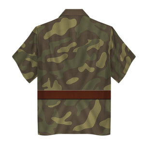 Italian Camouflage Military Costume Hoodie, Sweatshirt, T-Shirt, Tracksuit for Cosplay MNP026CS