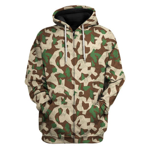 Multicolor Splinter Camouflage Pattern Fabric for Cosplay, Costume, Military Gear MNP022CS
