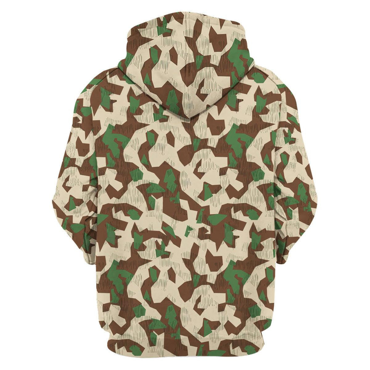 Multicolor Splinter Camouflage Pattern Fabric for Cosplay, Costume, Military Gear MNP022CS