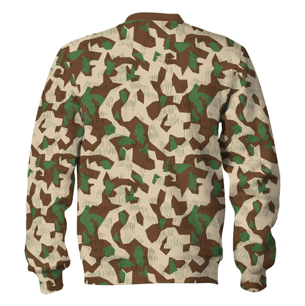 Multicolor Splinter Camouflage Pattern Fabric for Cosplay, Costume, Military Gear MNP022CS