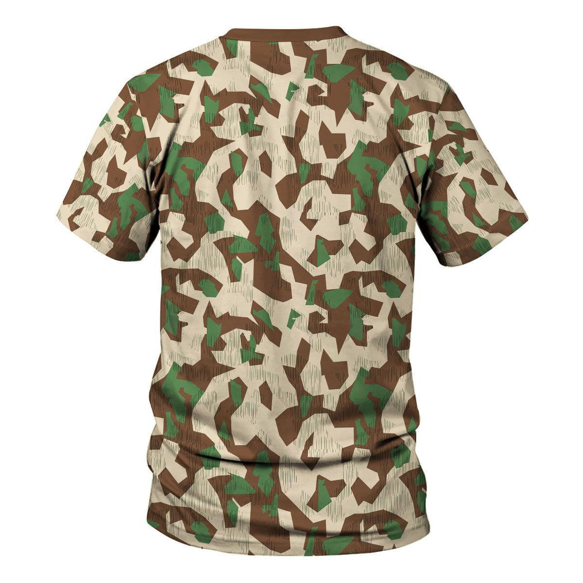 Multicolor Splinter Camouflage Pattern Fabric for Cosplay, Costume, Military Gear MNP022CS
