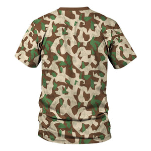 Multicolor Splinter Camouflage Pattern Fabric for Cosplay, Costume, Military Gear MNP022CS
