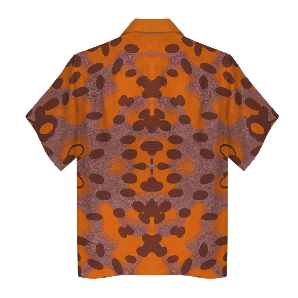 German Plane Tree Autumn Camo Fabric, Cosplay Material, Costume Design MNP058CS