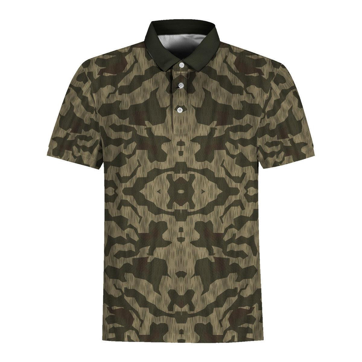 Splinter B Luftwaffe Splinter Pattern German World War Camouflage Fabric for Cosplay, Costume MNP036CS
