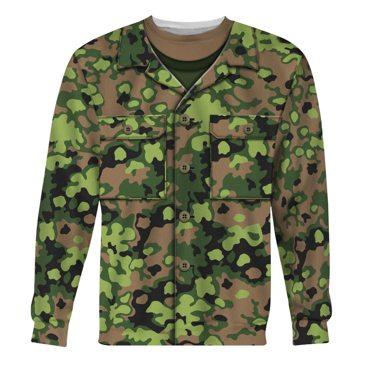 Blurred Edge Rauchtarn Camo Pattern, 1939, 1944, Military Costume, Cosplay Gear MNP035CS