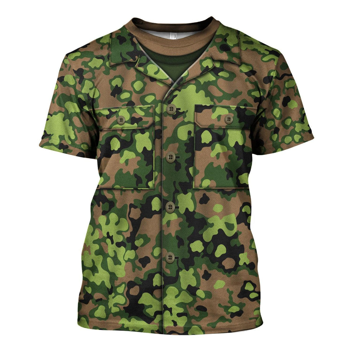 Blurred Edge Rauchtarn Camo Pattern, 1939, 1944, Military Costume, Cosplay Gear MNP035CS