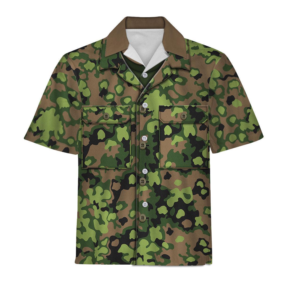 Blurred Edge Rauchtarn Camo Pattern, 1939, 1944, Military Costume, Cosplay Gear MNP035CS