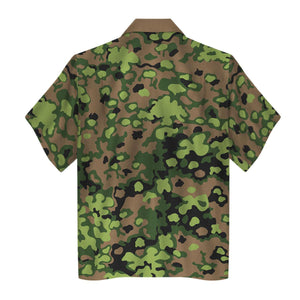 Blurred Edge Rauchtarn Camo Pattern, 1939, 1944, Military Costume, Cosplay Gear MNP035CS