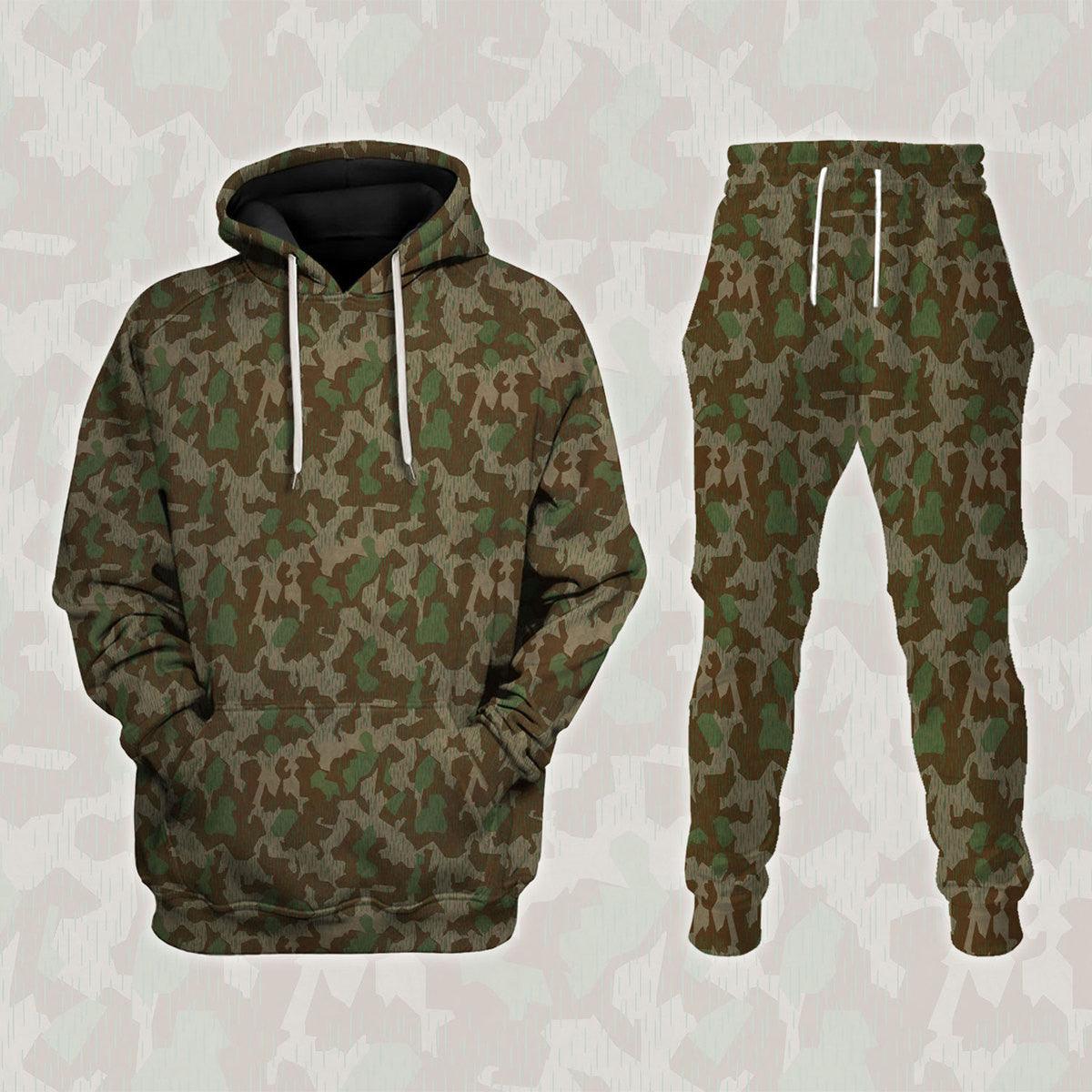 German World War Two Luftwaffe Camo Jacket, Costume, Cosplay Shirt MNP009CS