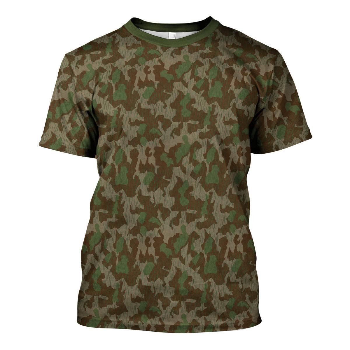 German World War Two Luftwaffe Camo Jacket, Costume, Cosplay Shirt MNP009CS