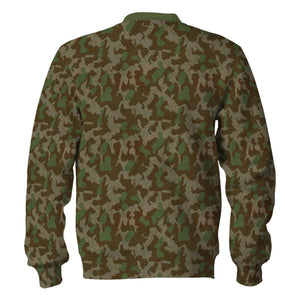 German World War Two Luftwaffe Camo Jacket, Costume, Cosplay Shirt MNP009CS