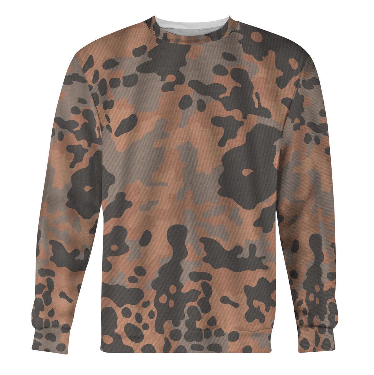 Oak Leaf A World War Two German Camouflage Pattern, Cosplay, Costume Accessory MNP034CS