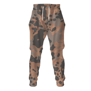Oak Leaf A World War Two German Camouflage Pattern, Cosplay, Costume Accessory MNP034CS