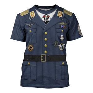 Pilot Helmut Lent Aircraft Costume Hoodie, Sweatshirt, T-Shirt, Tracksuit for Cosplay MNP075CS